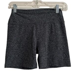 SCORPIO SOL Shorts‎ Womens XS Dark Grey Heather Activewear High Waisted